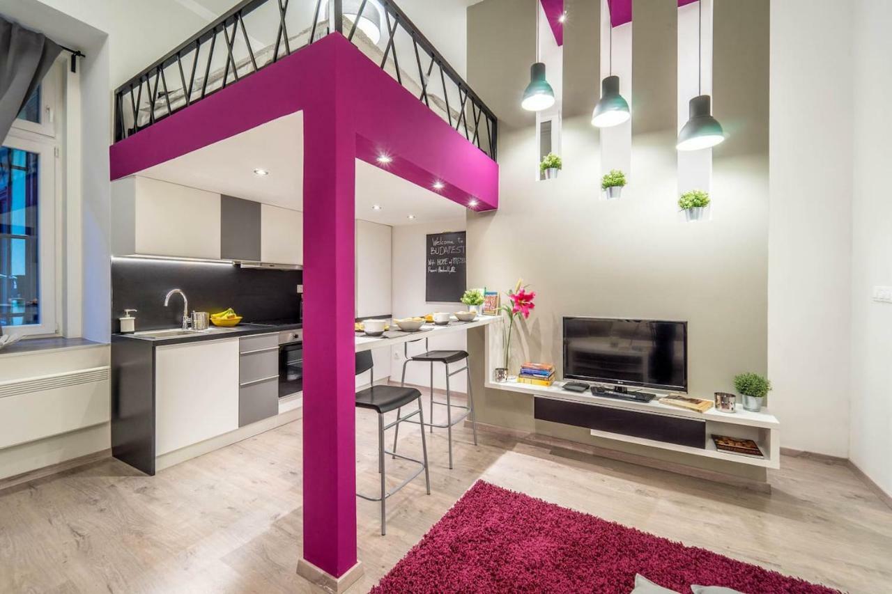 Cozy Downtown Studio Apartment Budapest Bagian luar foto